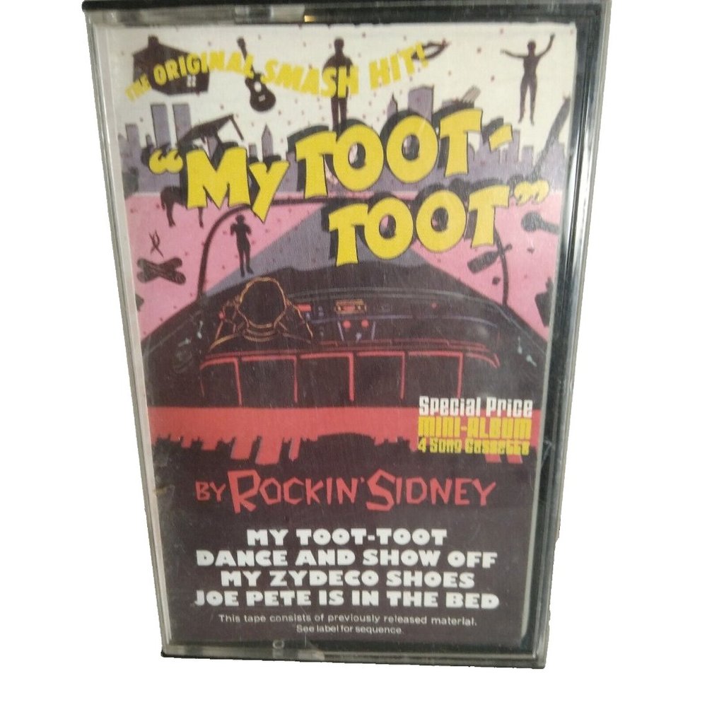 My Toot Toot by Rockin Sidney Cassette Nov-1986 Columbia USA‎